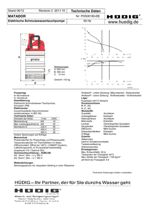 Kanalizacijske pumpe Grindex Matador N