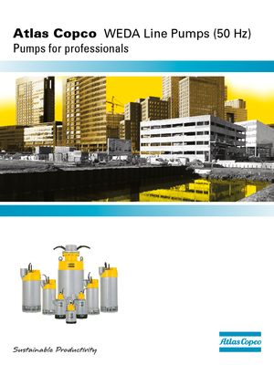 Kanalizacijske pumpe WEDA Weda 10-1