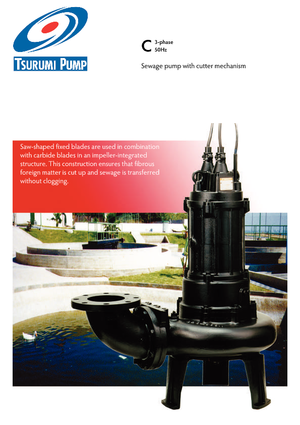 Pumpe za otpadne vode Tsurumi-Pumpen 80C21.5