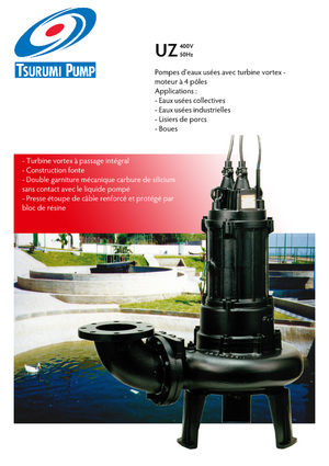 Pumpe za otpadne vode Tsurumi-Pumpen 80UZ47.5