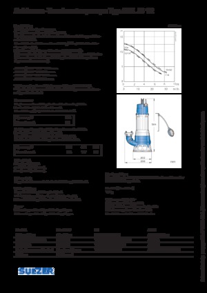 Pumpe za otpadne vode Sulzer JS 12 D 114