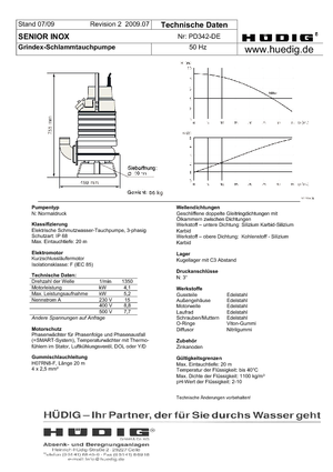 Pumpe za otpadne vode Grindex Senior Inox