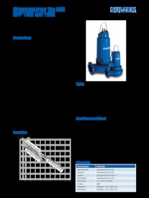Pumpe za otpadne vode Sulzer XFP 100 E CP 1