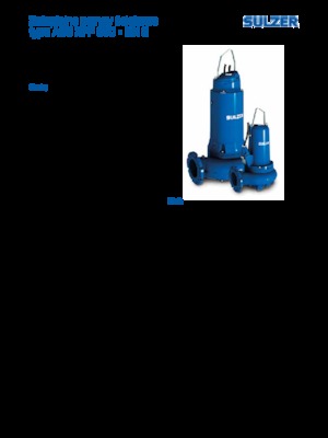 Pumpe za otpadne vode Sulzer XFP 150 E CB1 .2