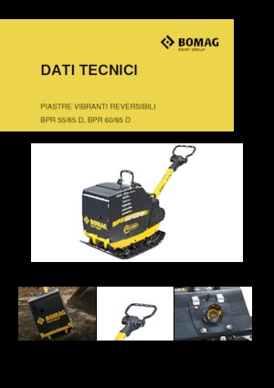 Reverzibilni kompaktori s vibracionim pločama Bomag BPR 55/65 D