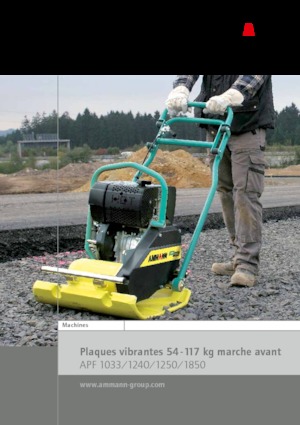 Jednosmjerni vibracioni nabijači ploča Ammann APF 1240