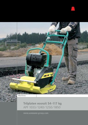 Jednosmjerni vibracioni nabijači ploča Ammann APF 1240