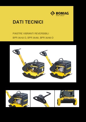 Reverzibilni kompaktori s vibracionim pločama Bomag BPR 35/60