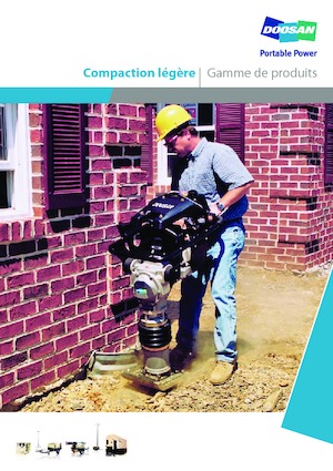 Jednosmjerni vibracioni nabijači ploča Doosan BX-120WH