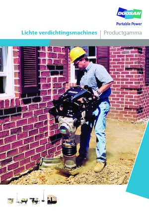 Jednosmjerni vibracioni nabijači ploča Doosan BX-120WH