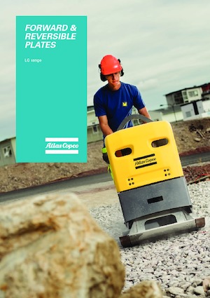 Reverzibilni kompaktori s vibracionim pločama Atlas Copco LG 300