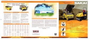 Jednosmjerni vibracioni nabijači ploča Sakai PC600