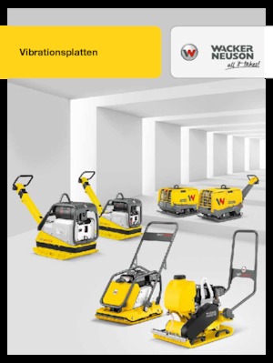 Jednosmjerni vibracioni nabijači ploča Wacker Neuson WP1550Aw