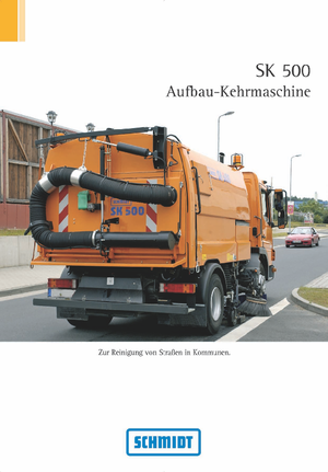 Kamioni za čišćenje s dvije operacije Schmidt SK 500