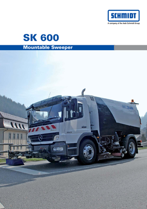 Kamioni za čišćenje s dvije operacije Schmidt SK 600 dual