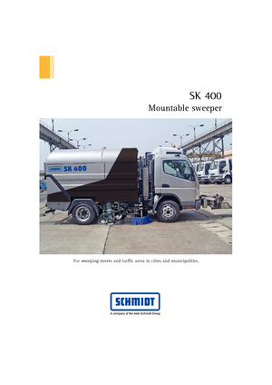 Kamioni za čišćenje, desna usisna glava Schmidt SK 400