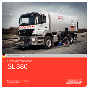 Kamioni za čišćenje, desna usisna glava BROCK SL 380 K