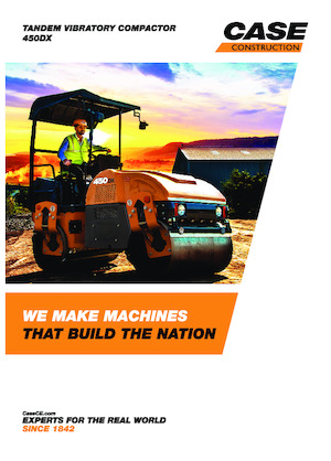 Tandem vibracijski valjci Case 450DX