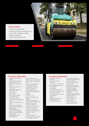 Tandem vibracijski valjci Ammann ARP 95