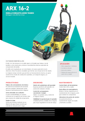 Tandem vibracijski valjci Ammann ARX 16-2