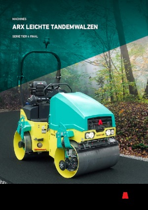 Tandem vibracijski valjci Ammann ARX 12 T4f