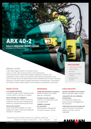 Tandem vibracijski valjci Ammann ARX 40 -2