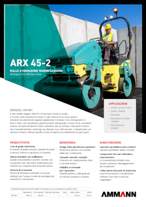 Tandem vibracijski valjci Ammann ARX 45-2