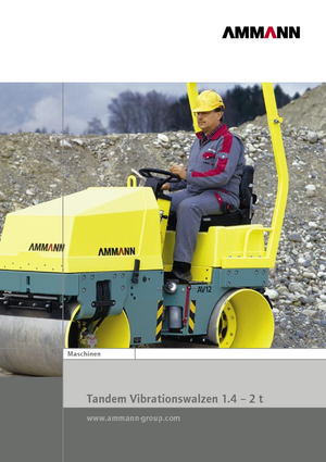 Tandem vibracijski valjci Ammann AV 12