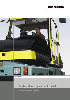 Tandem vibracijski valjci Ammann AV 95 N