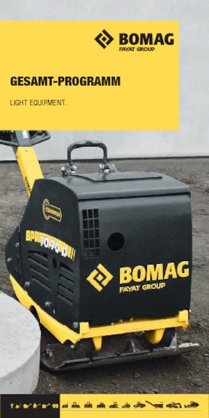 Tandem vibracijski valjci Bomag BW 55 E