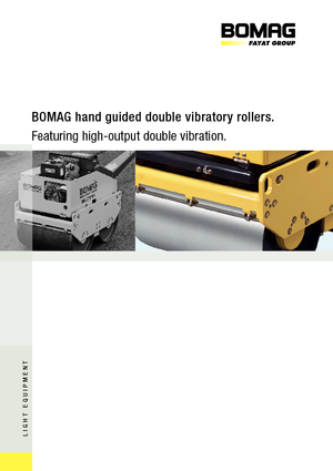 Tandem vibracijski valjci Bomag BW 65 H E-Start