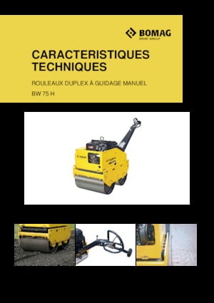 Tandem vibracijski valjci Bomag BW 65 H