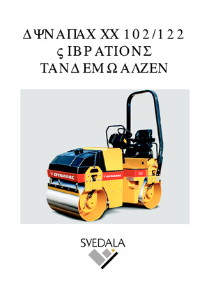 Tandem vibracijski valjci Dynapac CC 122
