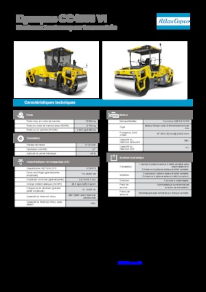 Tandem vibracijski valjci Dynapac CC 4000 VI