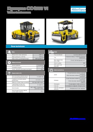 Tandem vibracijski valjci Dynapac CC 4000 VI