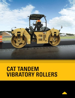 Tandem vibracijski valjci Caterpillar CD44B