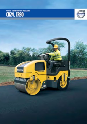 Tandem vibracijski valjci Volvo CR24