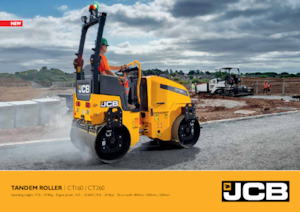 Tandem vibracijski valjci JCB CT160-80