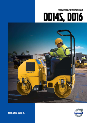 Tandem vibracijski valjci Volvo DD16