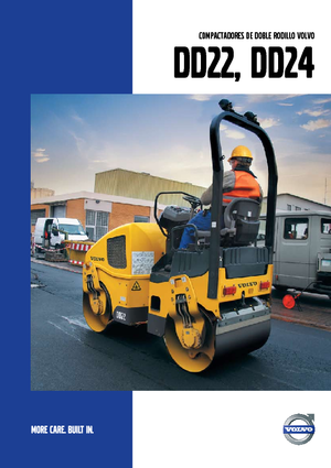 Tandem vibracijski valjci Volvo DD24