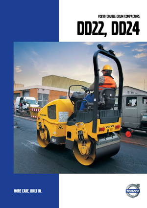 Tandem vibracijski valjci Volvo DD24