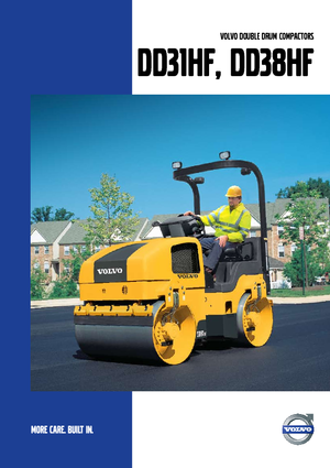 Tandem vibracijski valjci Volvo DD31HF