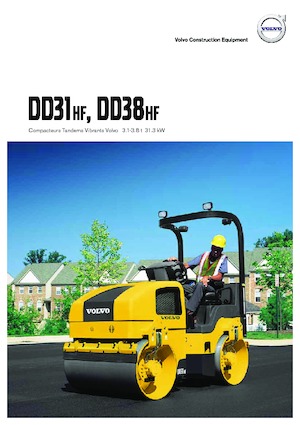 Tandem vibracijski valjci Volvo DD31HF