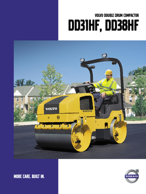 Tandem vibracijski valjci Volvo DD31HF