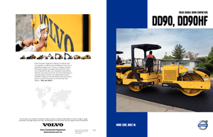 Tandem vibracijski valjci Volvo DD90HF