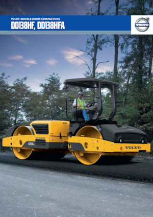 Tandem vibracijski valjci Volvo DD138HF