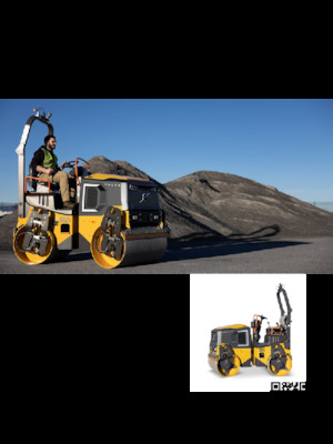 Tandem vibracijski valjci Volvo DD25 Electric 