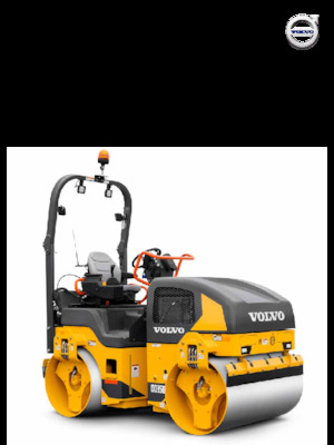 Tandem vibracijski valjci Volvo DD35B 