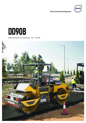 Tandem vibracijski valjci Volvo DD90B