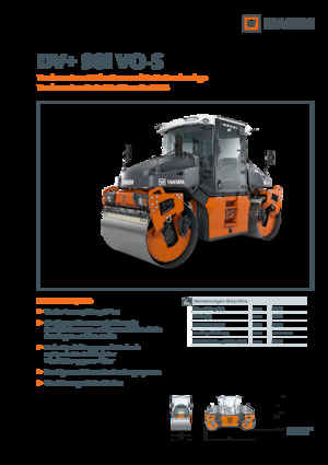 Tandem vibracijski valjci Hamm DV+ 90i VO-S